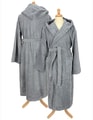 Badjas met Capuchon ARTG 026.50 Anthraciet Grijs